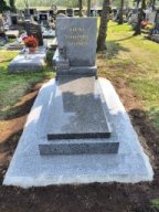 Jednohrob chodníky+čištění+písmo